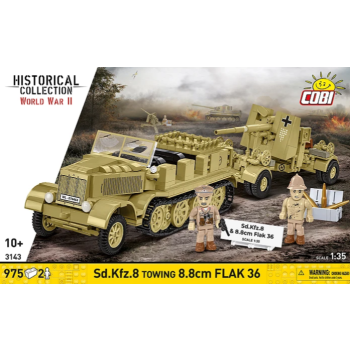 Sd.Kfz.8 Towing 8.8 cm Flak 36 (3143)